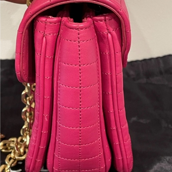 Celine C Calfskin Quilted Medium Bag In Pink. Gently Used. - Picture 10 of 15